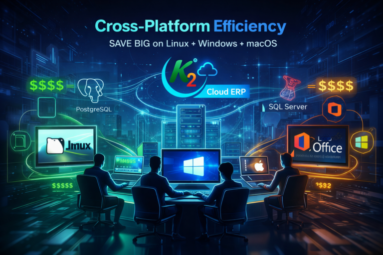 Крос-платформеність + WMS/CRM/ТОІР: екосистема K2 ERP для росту
