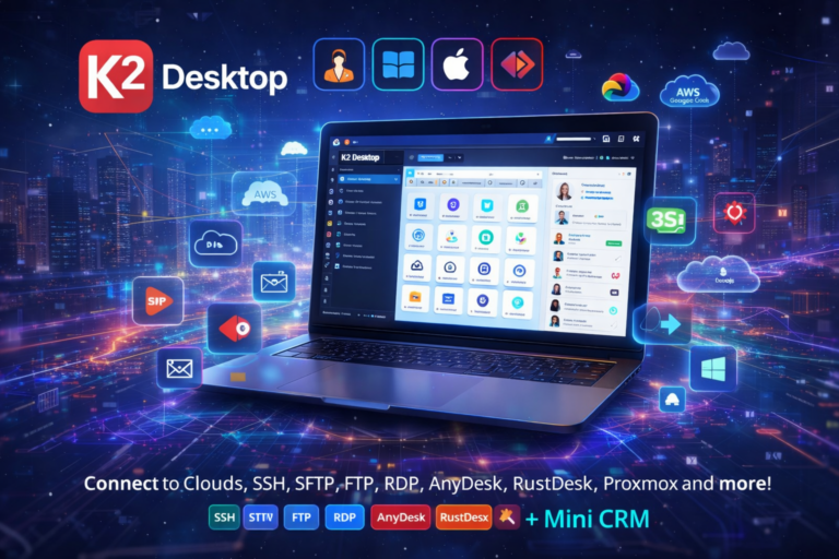 K2 Desktop + WMS/CRM/ТОІР: екосистема K2 ERP для росту