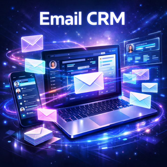Модуль Email до CRM — модуль K2 ERP для вашого бізнесу 1 Email CRM