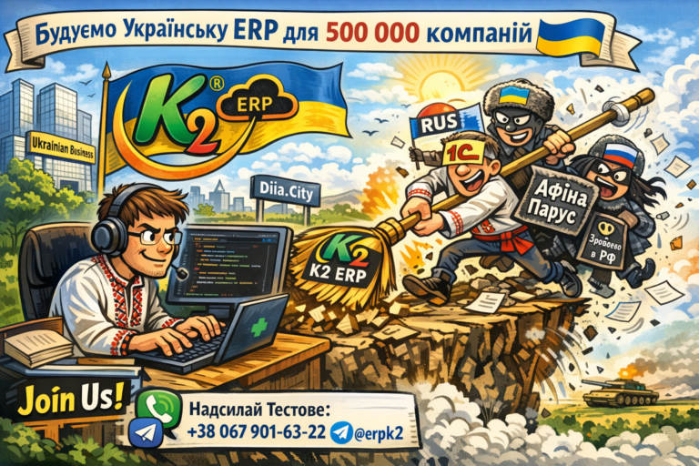 Python-розробник / Backend або Full-stack developer в K2 ERP + WMS/CRM/ТОІР: екосистема K2 ERP дл…