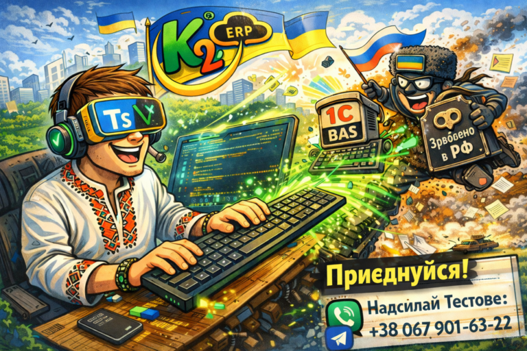 TypeScript / Vue розробник в K2 ERP + WMS/CRM/ТОІР: екосистема K2 ERP для росту